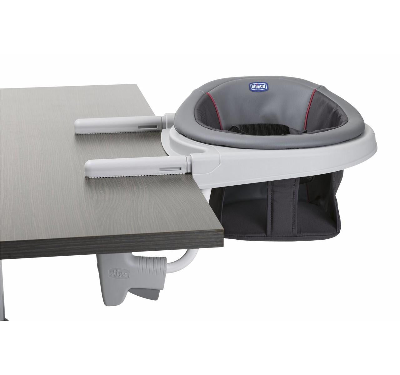 Chicco 00087057850000 seggiolone Sedia da tavolo per bambino da aggancio Seduta imbottita Grigio