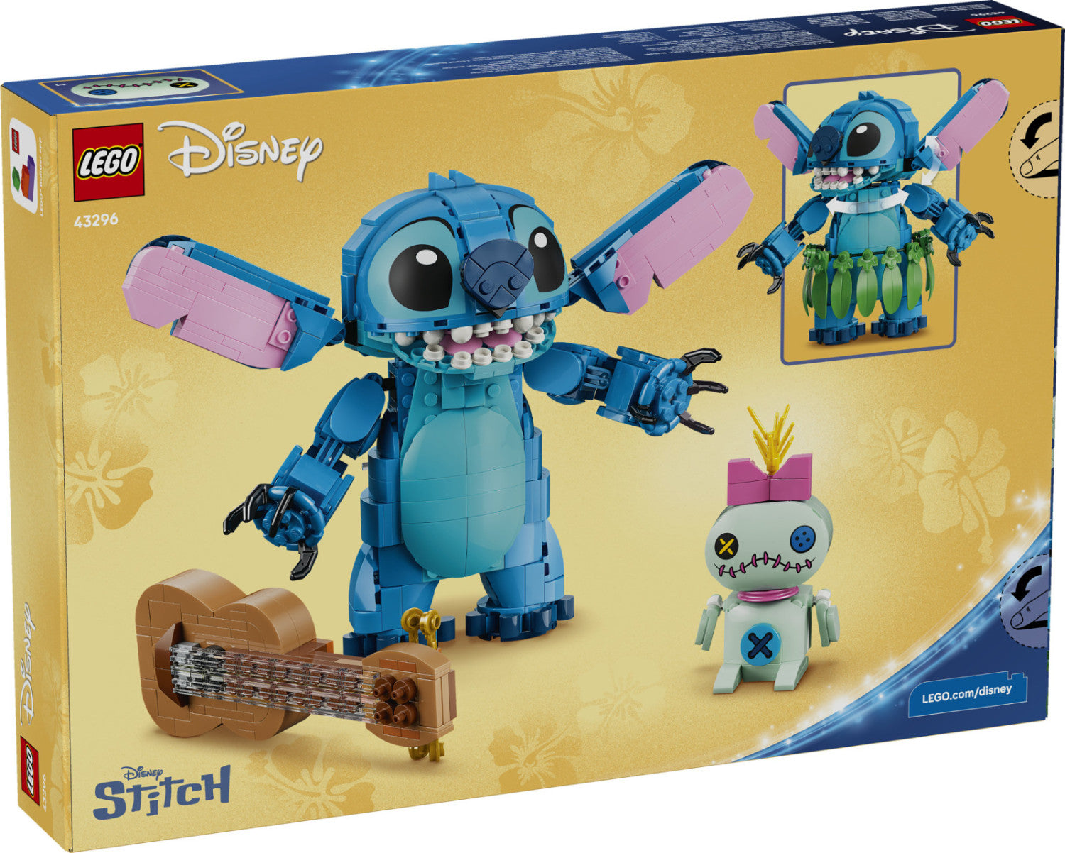 LEGO Disney 43296 Stitch e Scrump