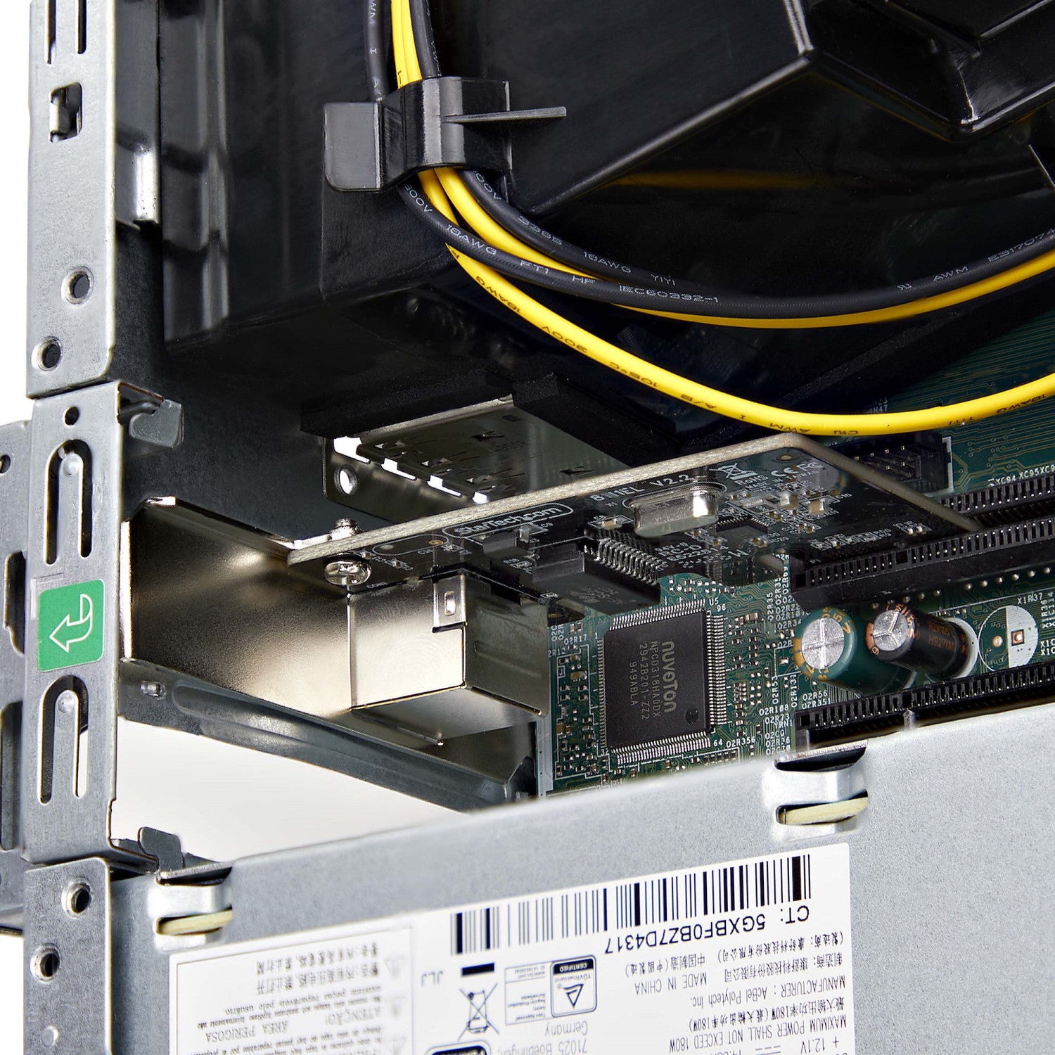 StarTech.com Scheda di rete PCIe Gigabit a 1 porta, scheda NIC a basso profilo, adattatore di rete LAN PCI Express 10/100/1000Mbps, Realtek RTL8111H, Windows e Linux, conforme a TAA
