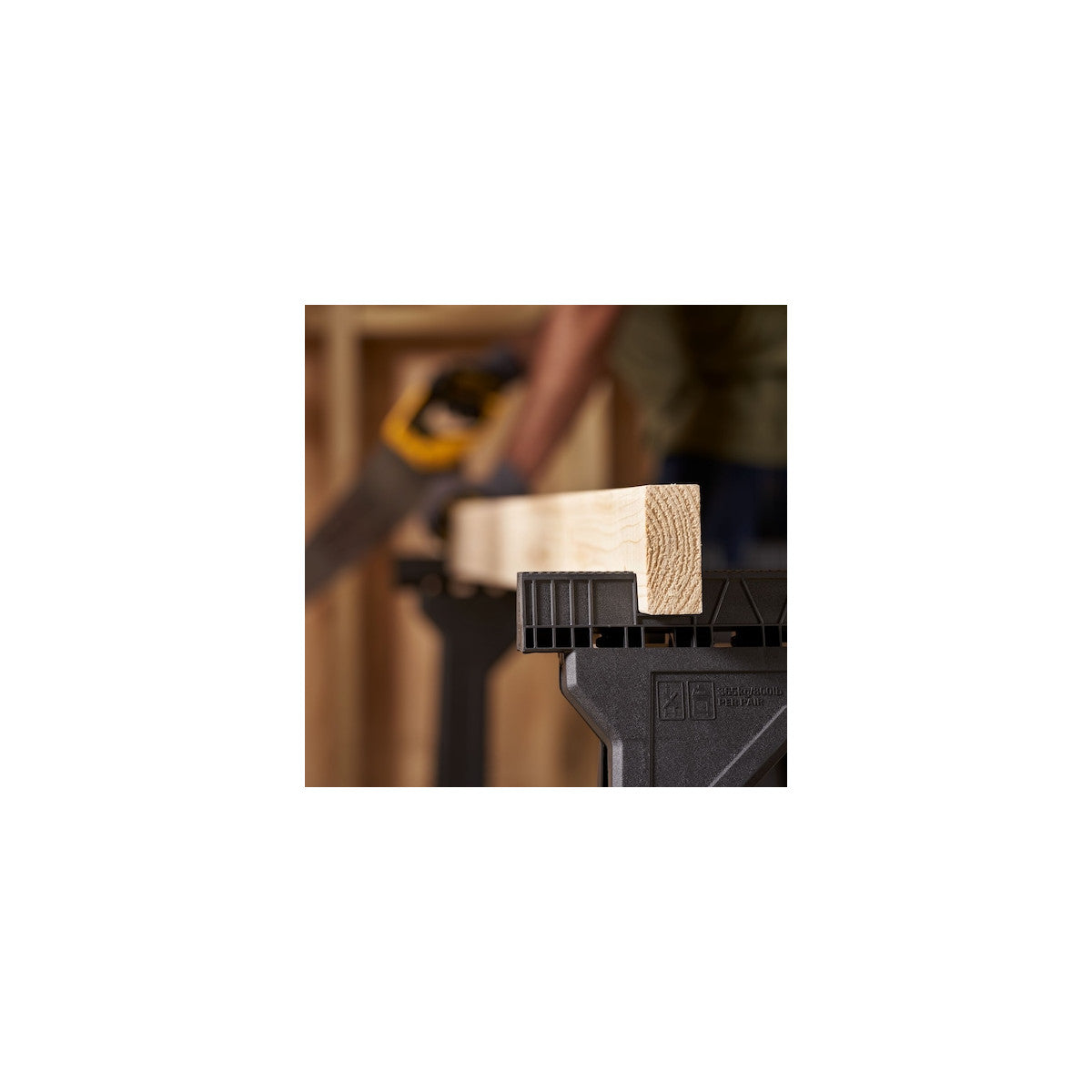 Stanley STST1-70355 cavalletto per segare la legna 2 pz Plastica Ripiegabile