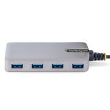 StarTech.com 5G4AB-USB-A-HUB hub di interfaccia USB 3.2 Gen 1 (3.1 Gen 1) Type-A 5000 Mbit/s Grigio