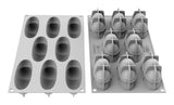 Silikomart Petal Grigio Silicone 94 ml 1 pz
