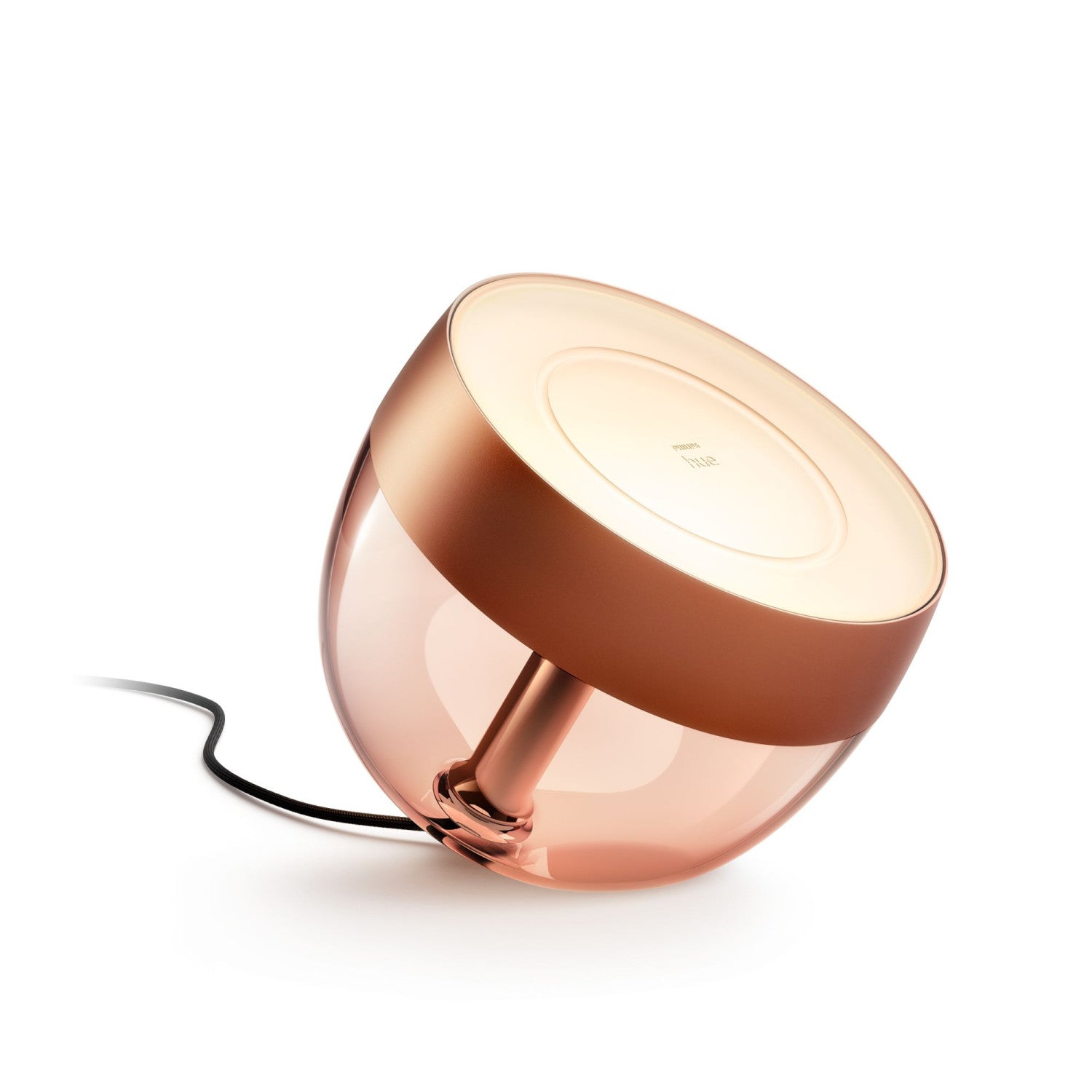 Philips Hue White and Color Ambiance IRIS Lampada Smart da Tavolo Rame