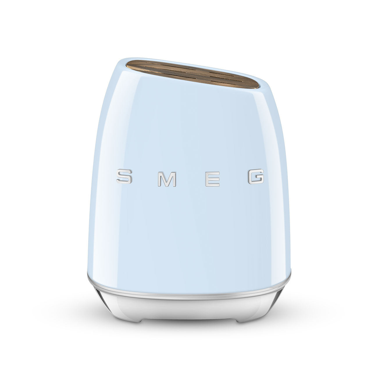 Smeg Ceppo con coltelli 50 s Style - Azzurro LUCIDO - KBSF02PB