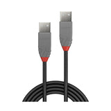 Lindy 36690 cavo USB USB 2.0 0,2 m USB A Nero