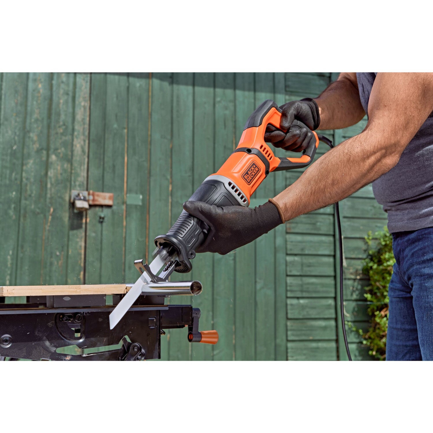Black e Decker BES301-QS Sega alternativa 2800 spm 750 W Nero Arancione