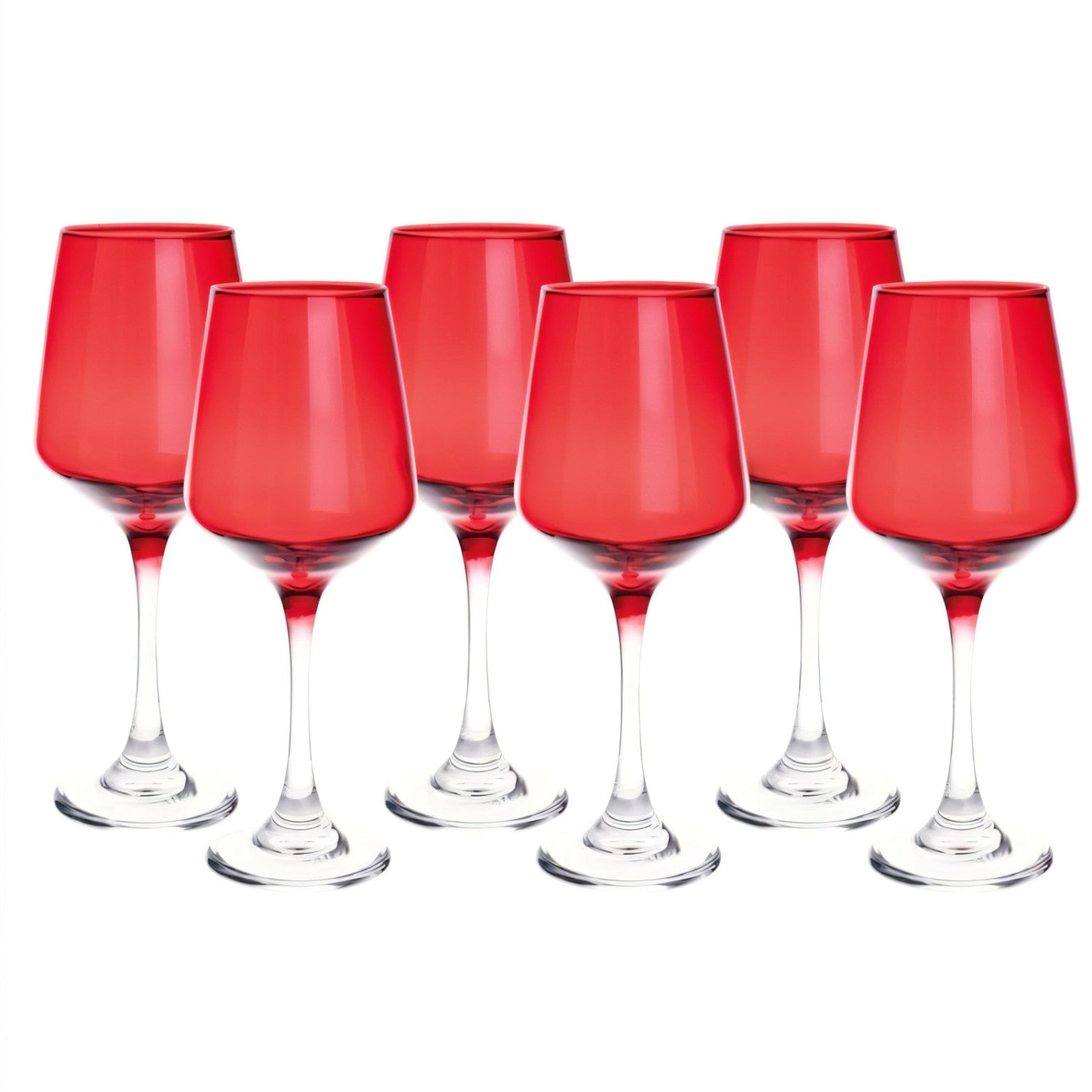 Arca Set 6 Calici Rubino in Vetro 41cl