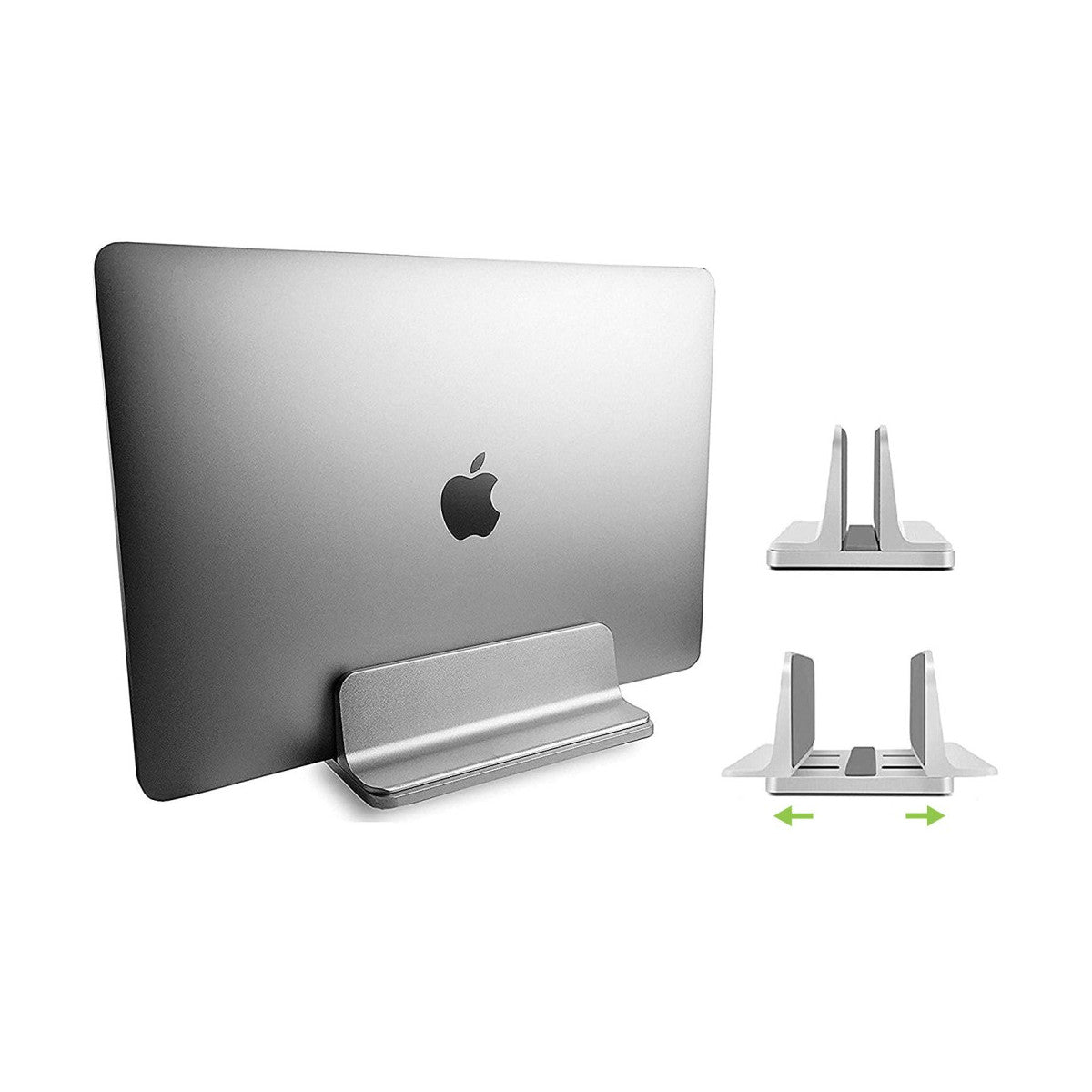 Techly Supporto Verticale per Notebook in Alluminio