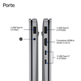 HP E0BL1EA laptop Copilot+ PC AMD Ryzen AI 7 445 Computer portatile 40,6 cm (16") 2K 16 GB LPDDR5x-SDRAM 1 TB SSD Wi-Fi 6 (802.11ax) Windows 11 Home Argento