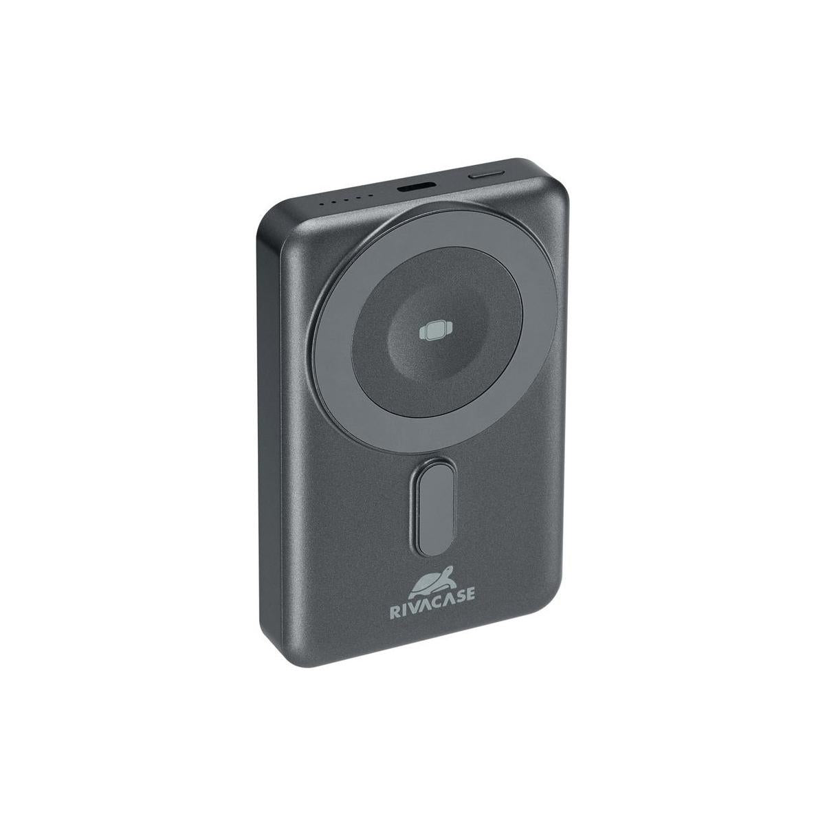 Rivacase VA2608 batteria portatile Polimeri di litio (LiPo) 10000 mAh Carica wireless Nero, Grigio