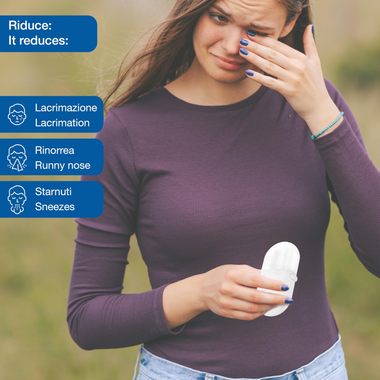 Gima Remedy Dispositivo Di Fototerapia Per Rinite Allergica