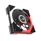 ASUS ROG Eurux GR120 ARGB Reverse Fan - Single Pack Case per computer Ventilatore 12 cm Nero, Bianco 1 pz