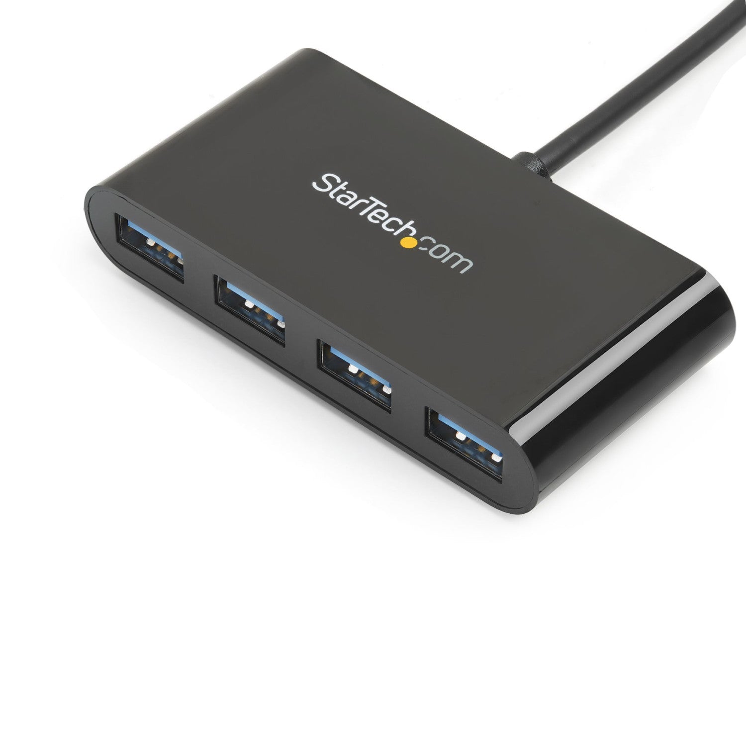 StarTech.com HB30C4AB hub di interfaccia USB 3.2 Gen 1 (3.1 Gen 1) Type-C 5000 Mbit/s Nero