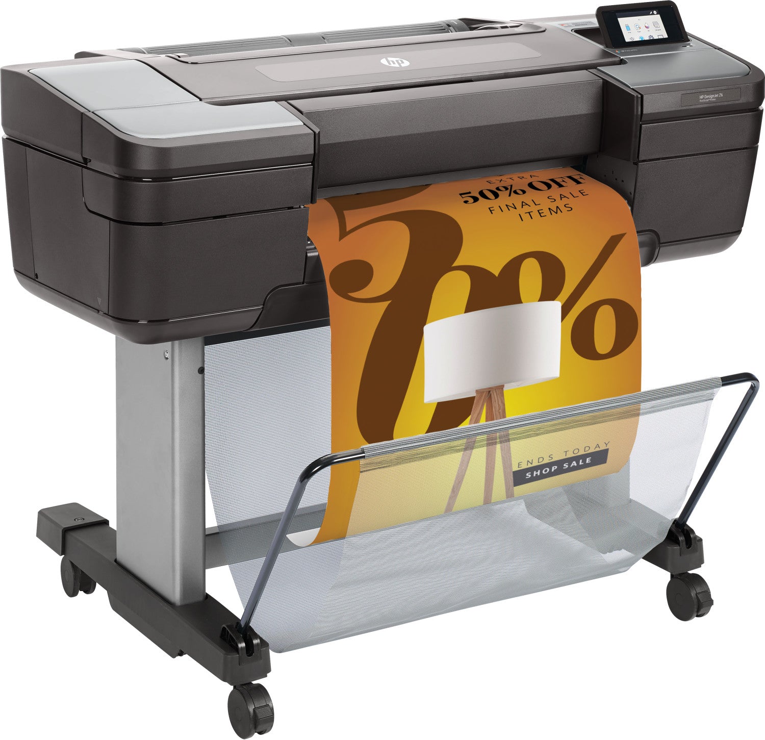 HP T8W15A Designjet Z6 24 Stampante Grandi Formati a Colori 2400x1200 DPI A1 594x841 mm Nero