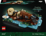 LEGO Ideas Floating Sea Otters 21366 Bausatz für Erwachsene 1234 Teile