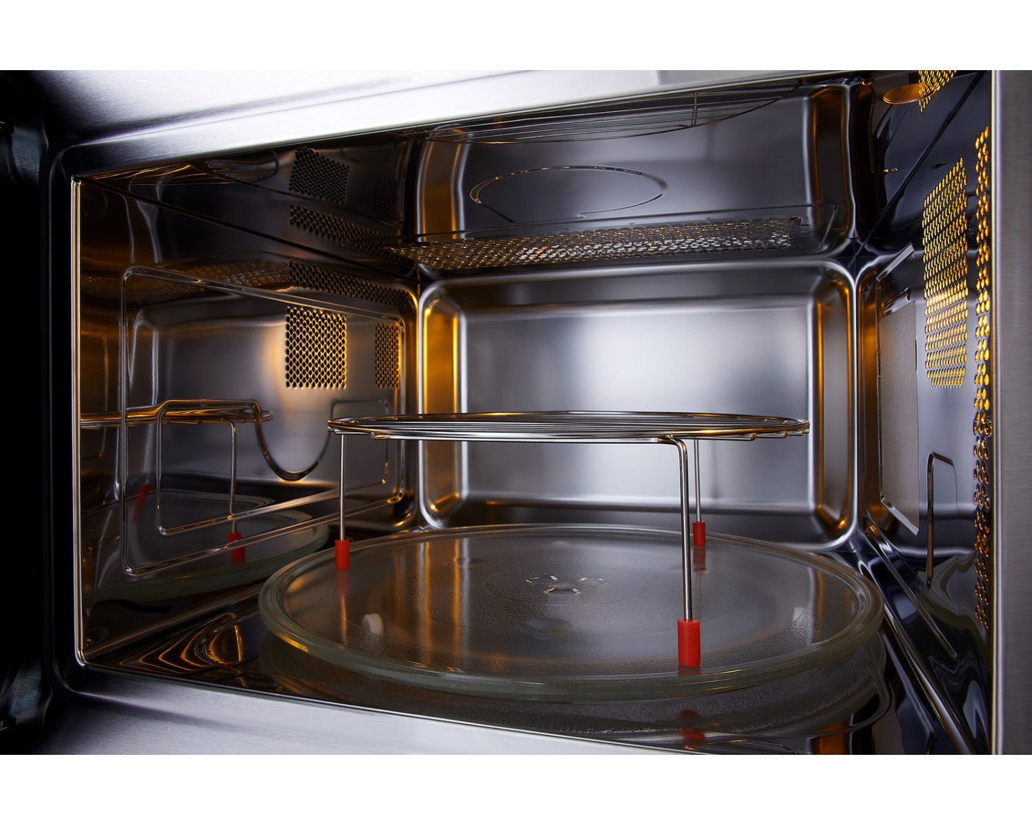 LG MGBZ2593F forno a microonde Nero, Acciaio inox Microonde con grill Da incasso 25 L 1450 W