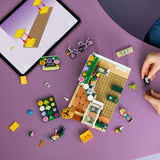 LEGO Friends 42693 Negozio Di Fiori Creativo, Giocattolo Con Fiori Finti, Bouquet, 2 Mini Bamboline E Accessori, Regalo Da 7