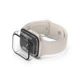 Belkin BLKOVG003ZZCL Vetro Curvo Bumper per Apple Watch Serie 8 7 Se 1St 2Nd Ggen 6 5 4 40 41 mm Trasp