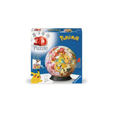 Ravensburger 3D Puzzle Ball: Pokémon - Kanto Region Puzzle 3D 73 pz Cartoni