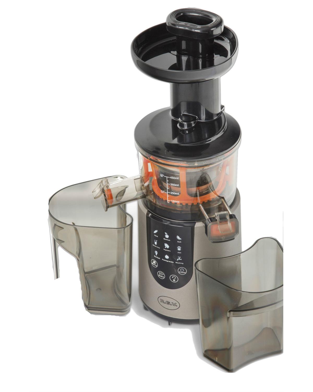 RGV Juice Art Digital Estrattore di succo 200 W Acciaio inox