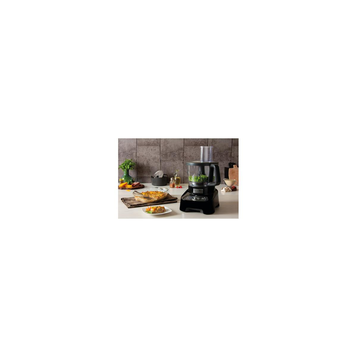 Moulinex FP8218 robot da cucina 1000 W Nero