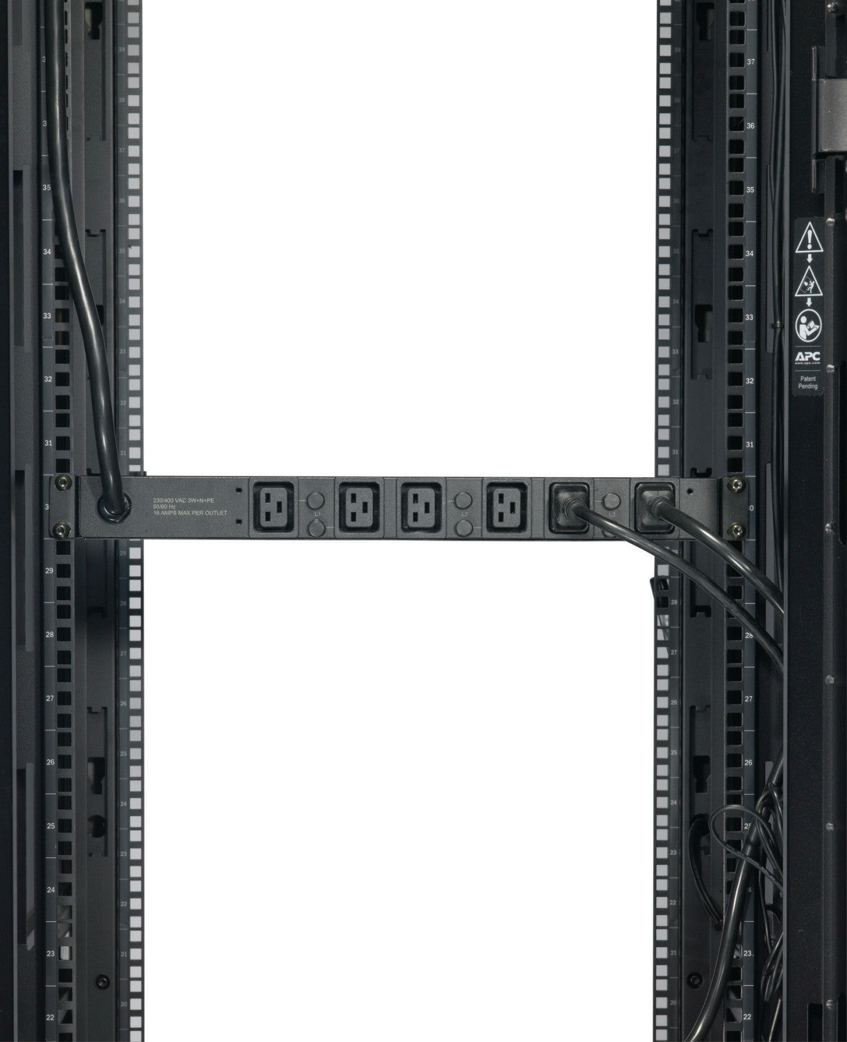 APC Basic Rack PDU AP7526 unità di distribuzione dell'energia (PDU) 6 presa(e) AC 1U Nero