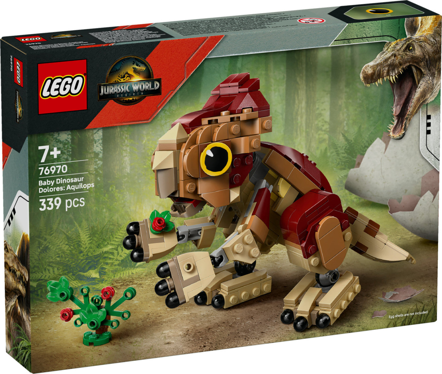 LEGO Jurassic World Dinosauro Cucciolo Dolores: Aquilops 76970