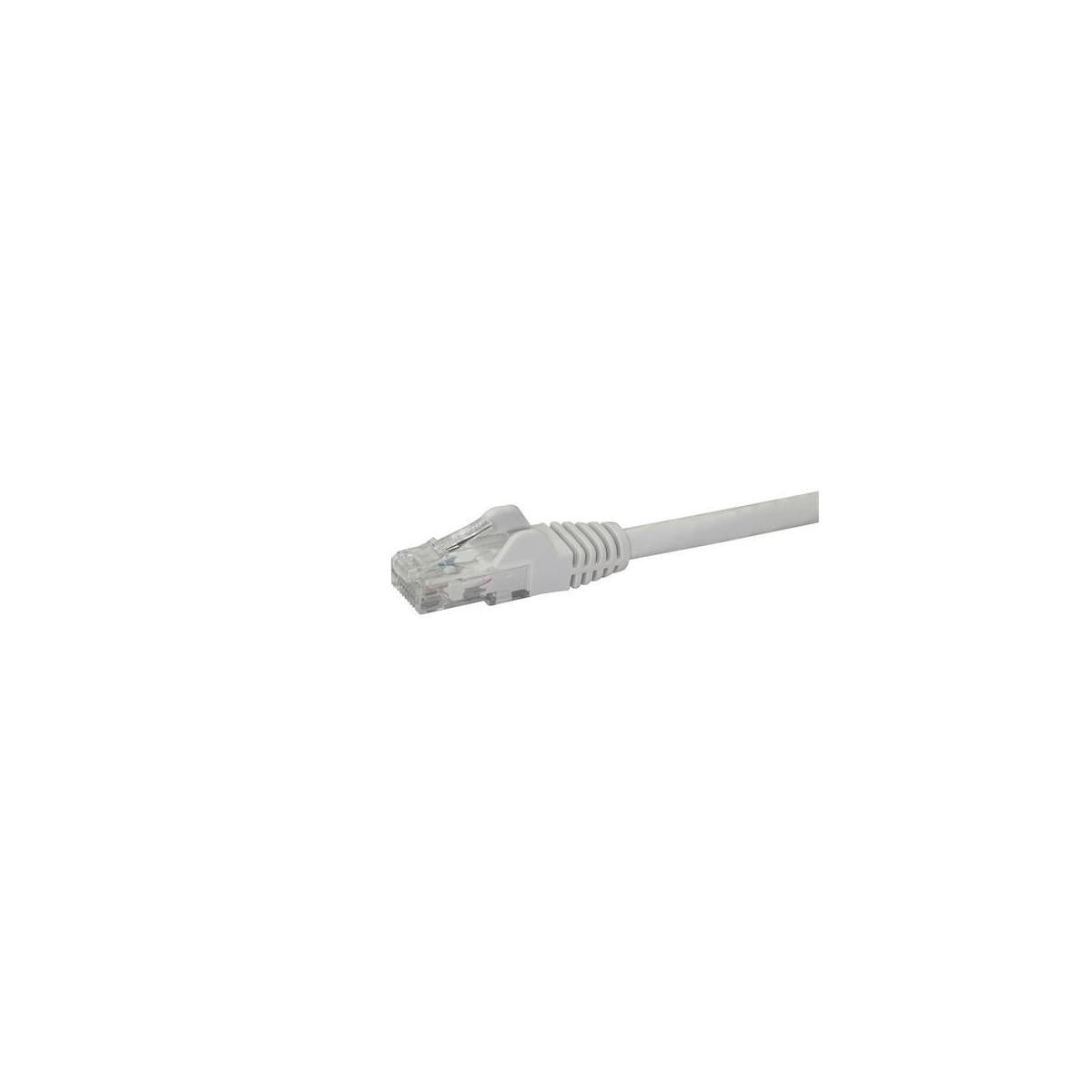 StarTech.com N6PATC10MWH cavo di rete Bianco 10 m Cat6 U/UTP (UTP)