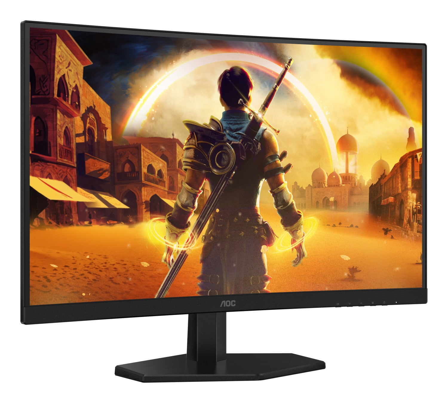 AOC G4 Q27G42ZE Monitor PC 68,6 cm (27") 2560 x 1440 Pixel Quad HD LED Nero, Rosso