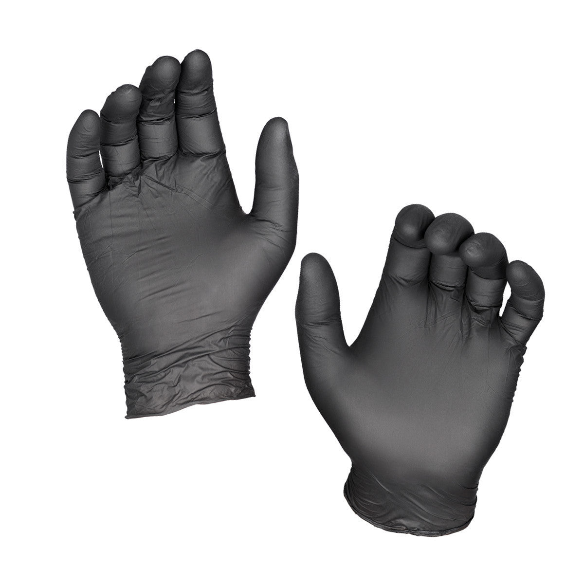 CF100 Guanti in Nitrile Taglia Media Nero