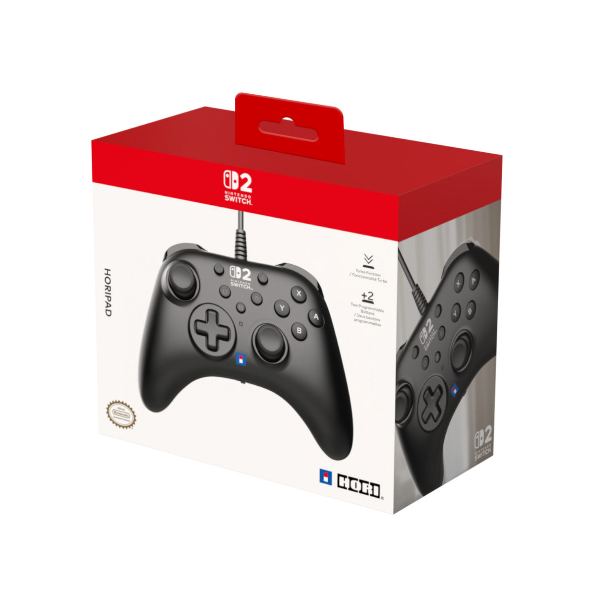 Hori HORIPAD Turbo Nero USB Gamepad Analogico/Digitale Nintendo Switch 2