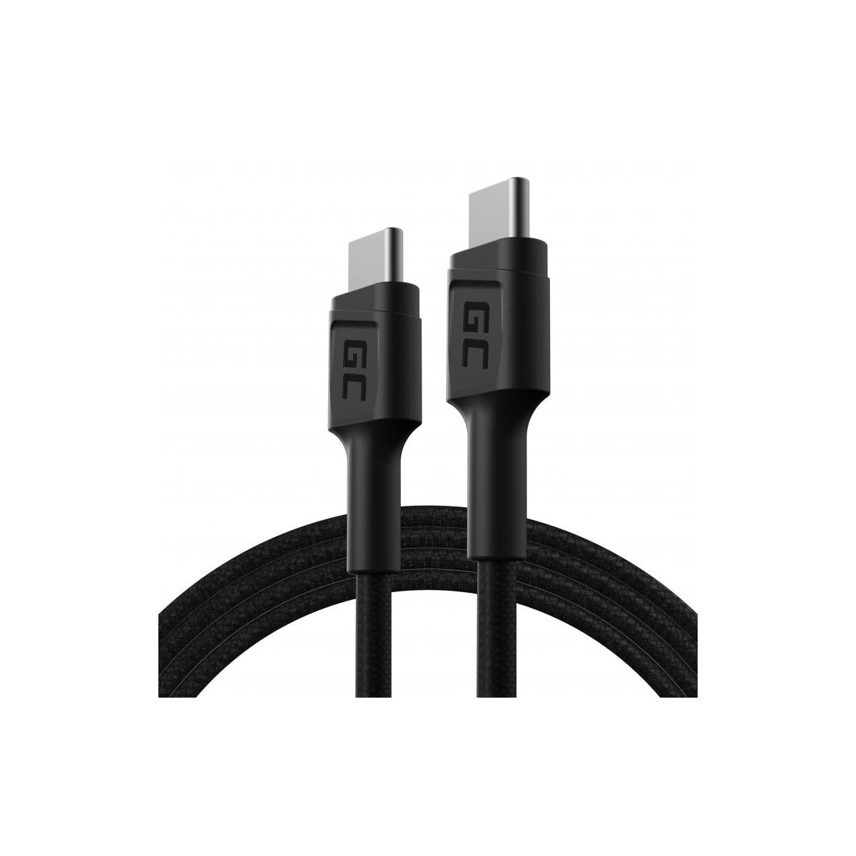 Green Cell KABGC30 cavo USB USB 2.0 1,2 m USB C Nero
