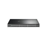 TP-Link Omada SG3452P switch di rete Gestito L2/L3 Gigabit Ethernet (10/100/1000) Supporto Power over Ethernet (PoE) 1U Nero
