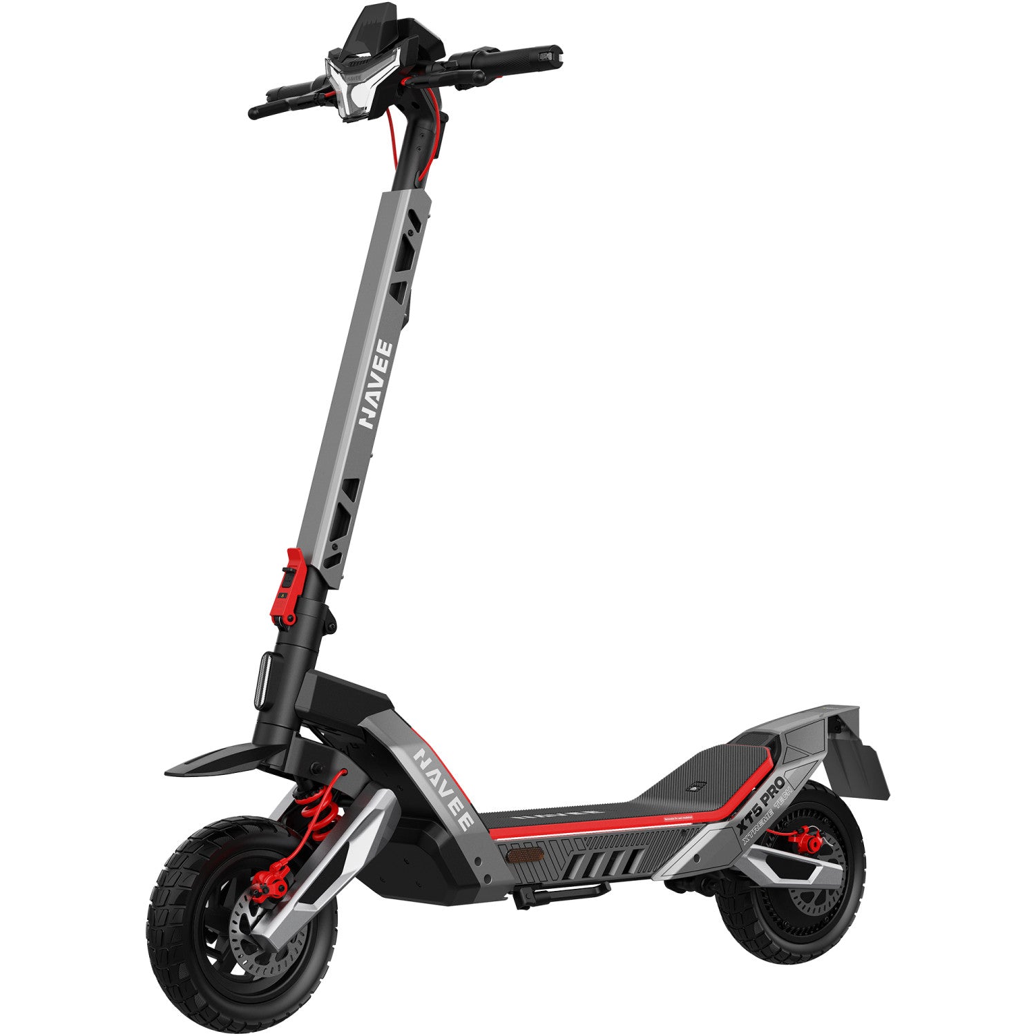 NAVEE XT5 Pro Monopattino elettrico, Potenza max 2200W, Gomme 12" Offroad, 75km Autonomia, IPX6, Doppia Sospensione a molla, Freni tripli, Frecce direzionali e Faro da 9W