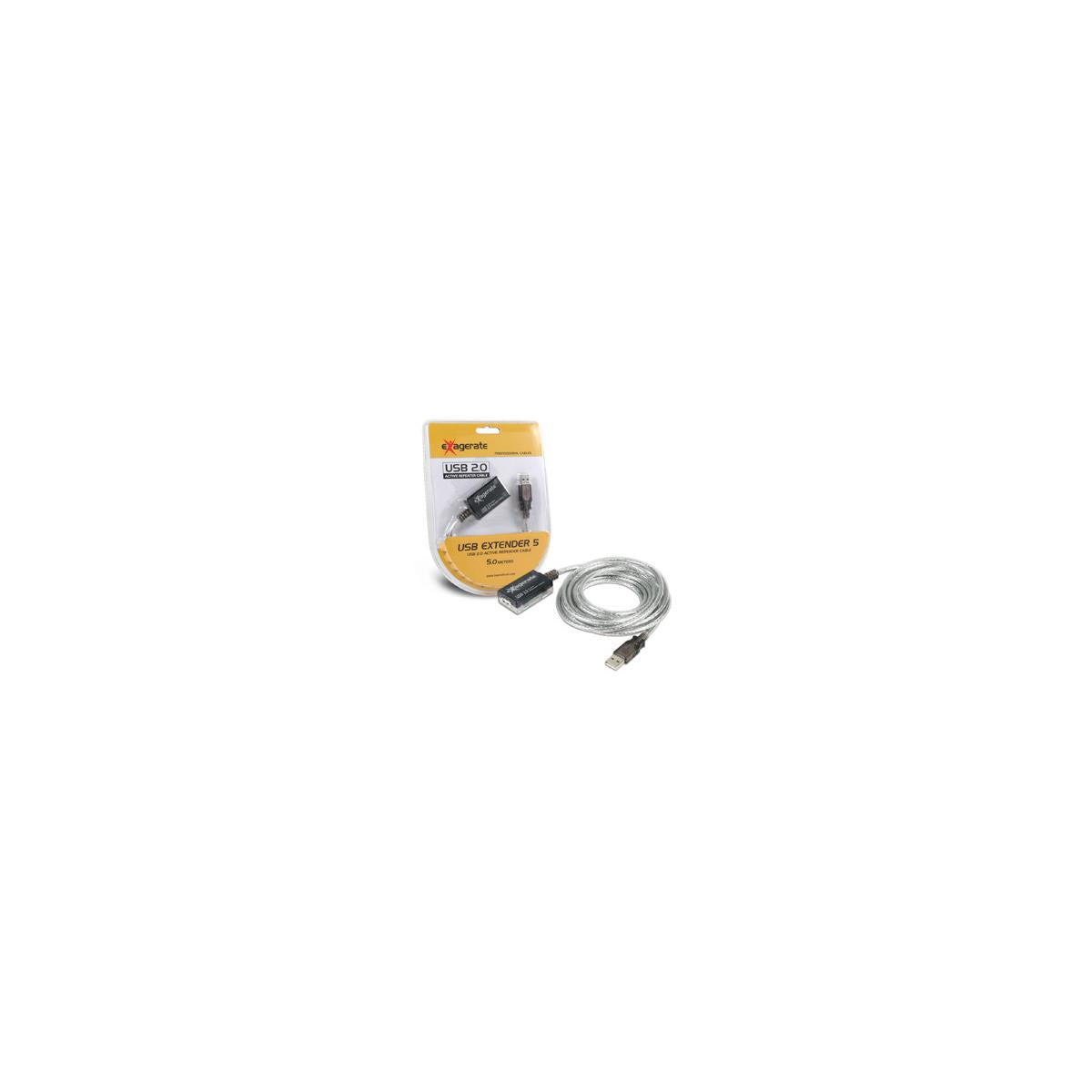 Hamlet Prolunga Extender Usb 2.0 da 5 metri con ripetitore attivo