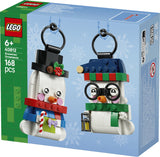 LEGO Iconic Pupazzi Di Neve Ornamentali 40812