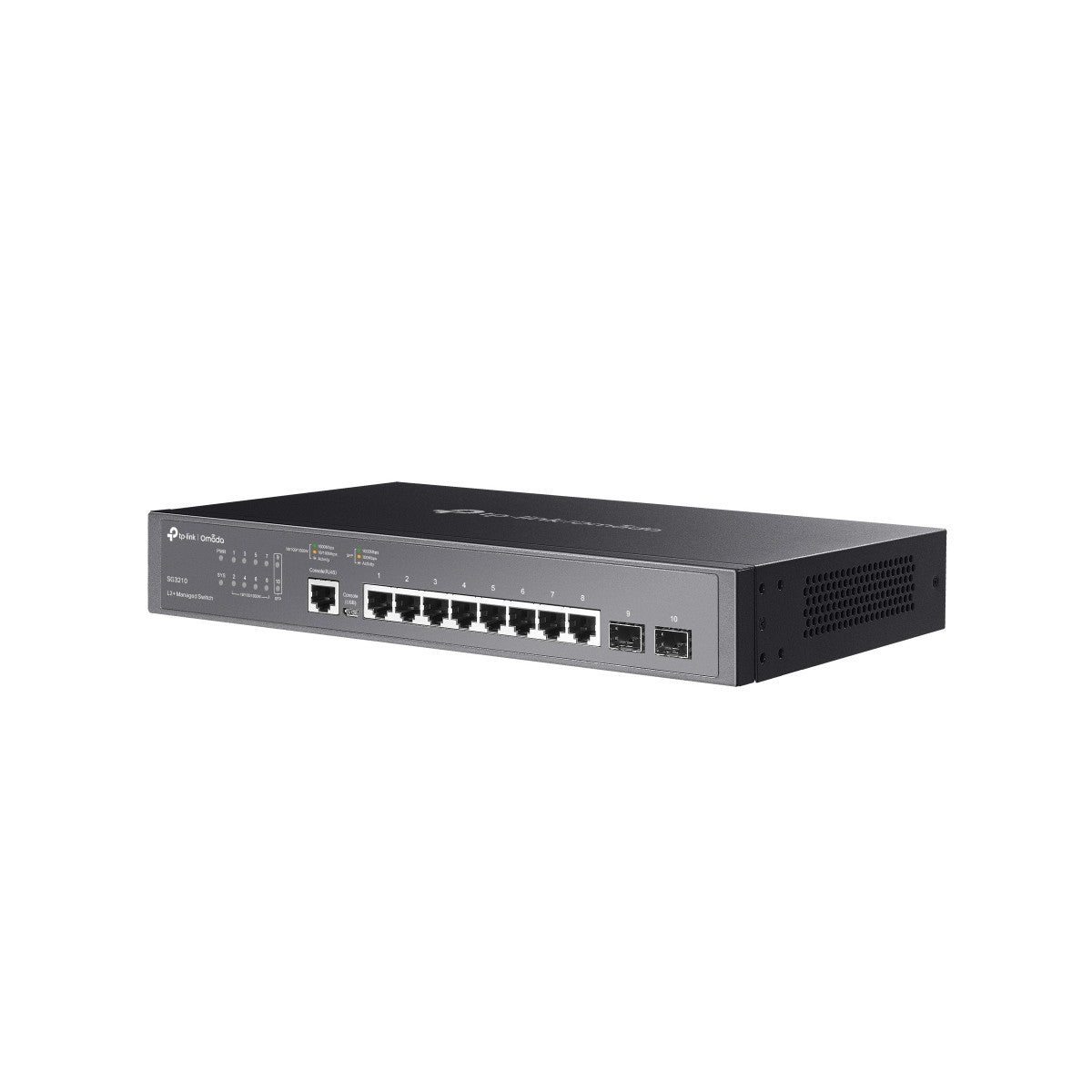 TP-Link Omada SG3210 switch di rete Gestito L2/L3 Gigabit Ethernet (10/100/1000) 1U Nero