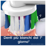 Oral-B Testine Di Ricambio Pro 3D White 3 pz Bianco
