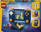 LEGO Creator 3 in 1 Console di Gioco Retrò 31380 268 pezzi età 8