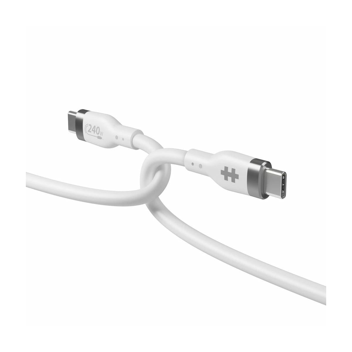 HYPER HJ4002WHGL cavo USB USB 2.0 2 m USB C Bianco