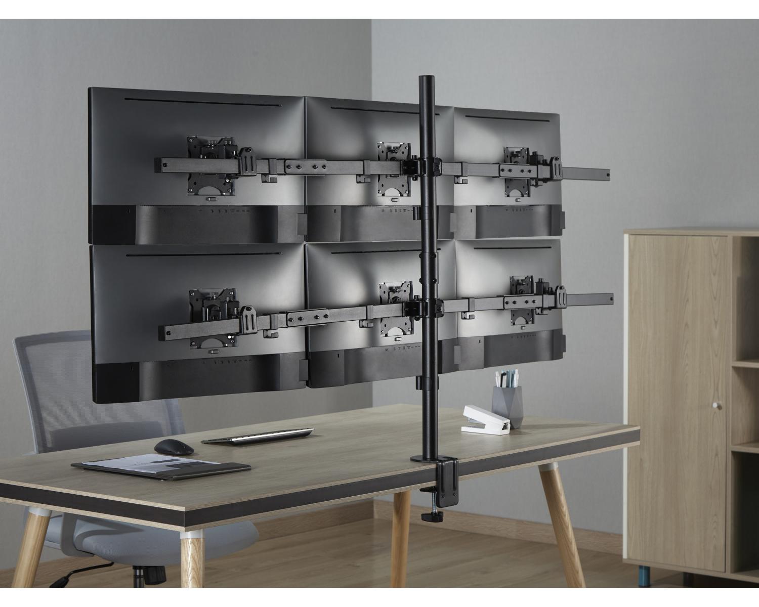 Equip 650160 supporto da tavolo per Tv a schermo piatto 81,3 cm (32") Nero Scrivania