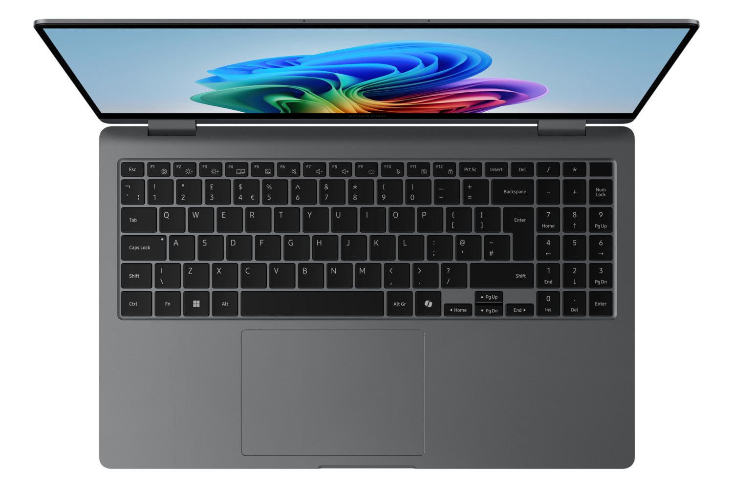Samsung Galaxy Book5 360 NP754QHA-KA1IT laptop Intel Core Ultra 7 256V Computer portatile 39,6 cm (15.6") Touch screen Full HD 16 GB LPDDR5x-SDRAM 512 GB SSD Wi-Fi 7 (802.11be) Windows 11 Pro Grigio