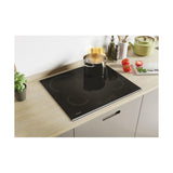 Candy Timeless CH64XB Piano Cottura da Incasso Ceramica 4 Fornelli Nero