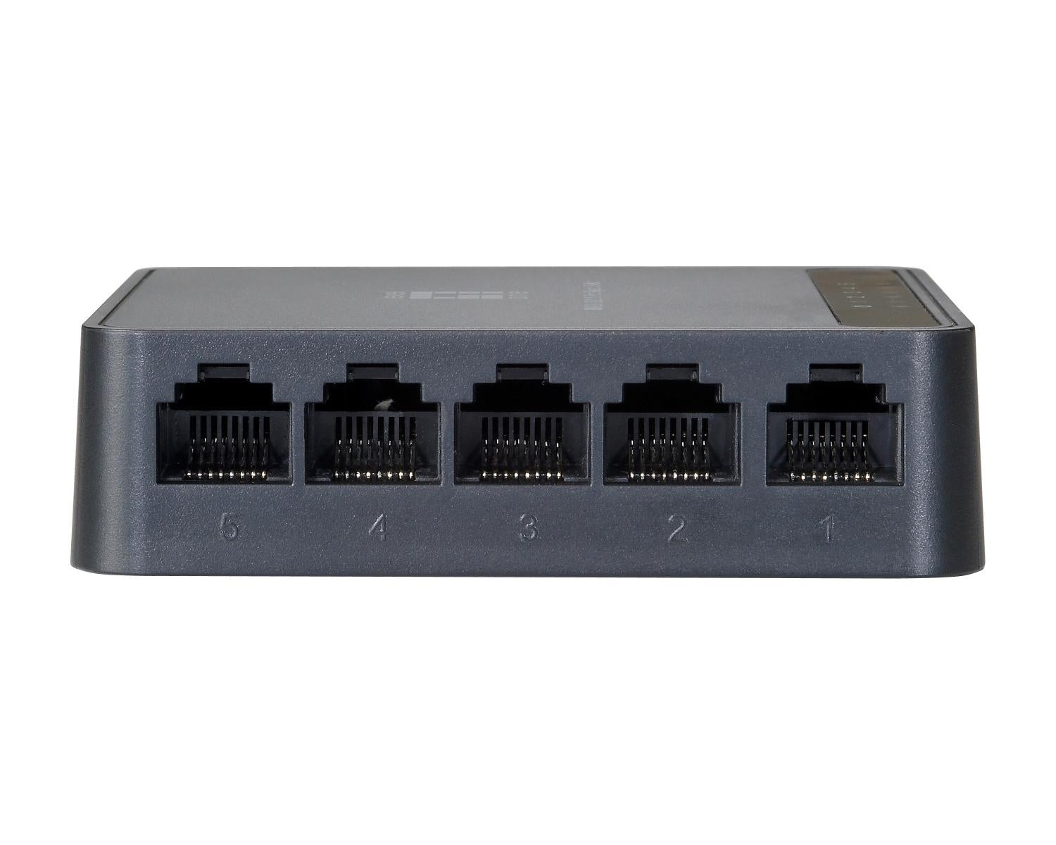 LevelOne GEU-0522 switch di rete Gigabit Ethernet (10/100/1000) Nero