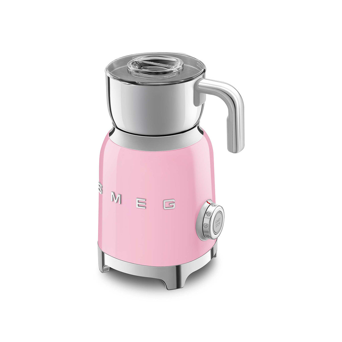 Smeg Montalatte 50 s Style pollici Rosa LUCIDO pollici MFF11PKEU