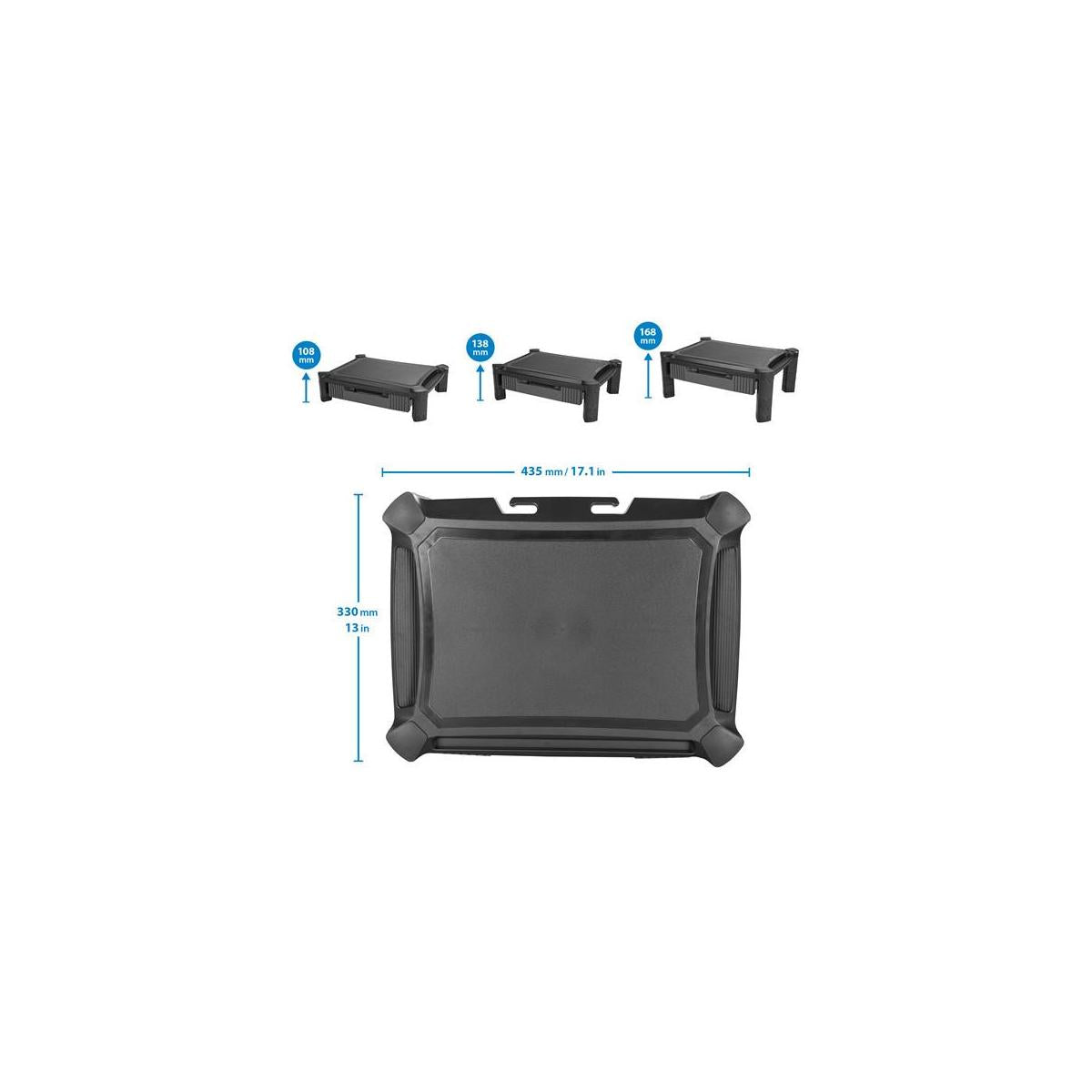 StarTech.com MONSTADJD supporto da tavolo per Tv a schermo piatto 81,3 cm (32") Nero Scrivania