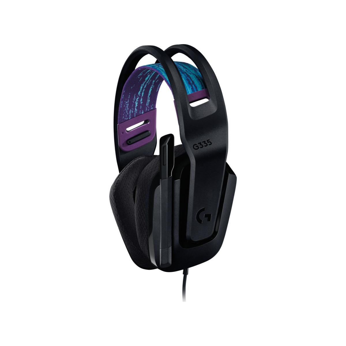 Logitech G G335 Auricolare Cablato A Padiglione Giocare Nero