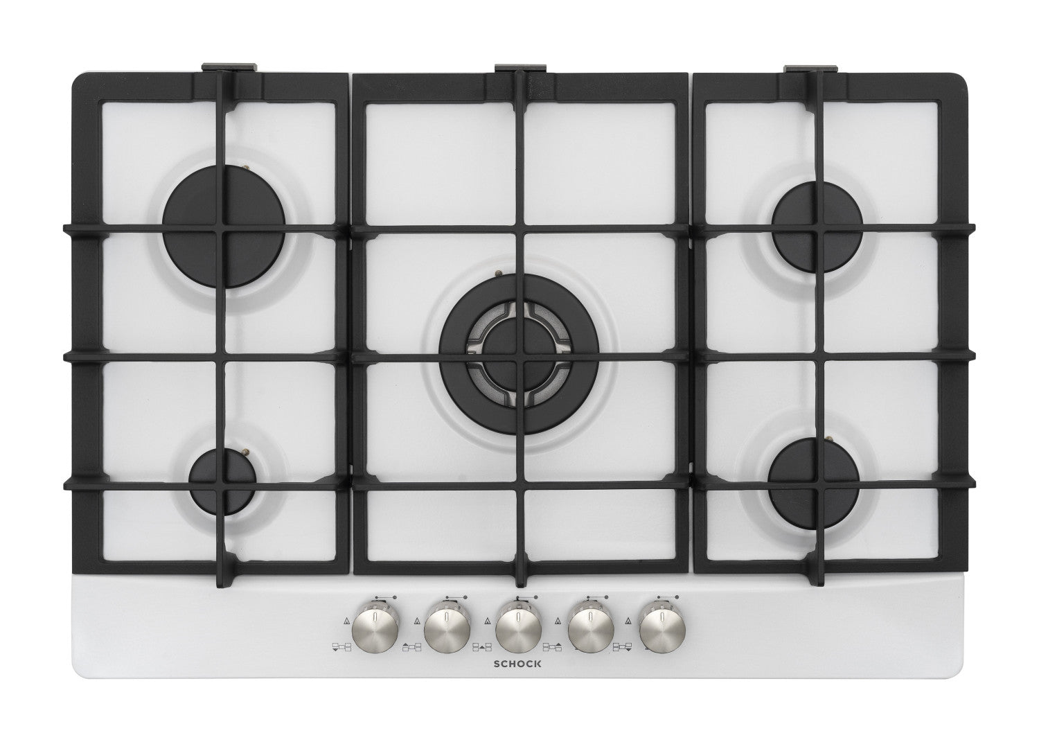 Schock Primus PC75 AVG Bianco Da incasso 74 cm Gas 5 Fornello(i)