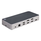 StarTech.com Docking station USB-C per Tre Monitor - Dock USB C Triplo HDMI/DP 4K - Hub USB a 5 Porte - GbE - PD 100W - Docking Station Universale Multi Monitor - Compatibile con Thunderbolt 3/4