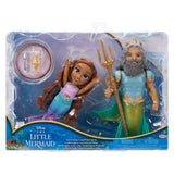 Jakks Pacific Bambola Mermaid la Sirenetta Ariel e Tritone 15 cm